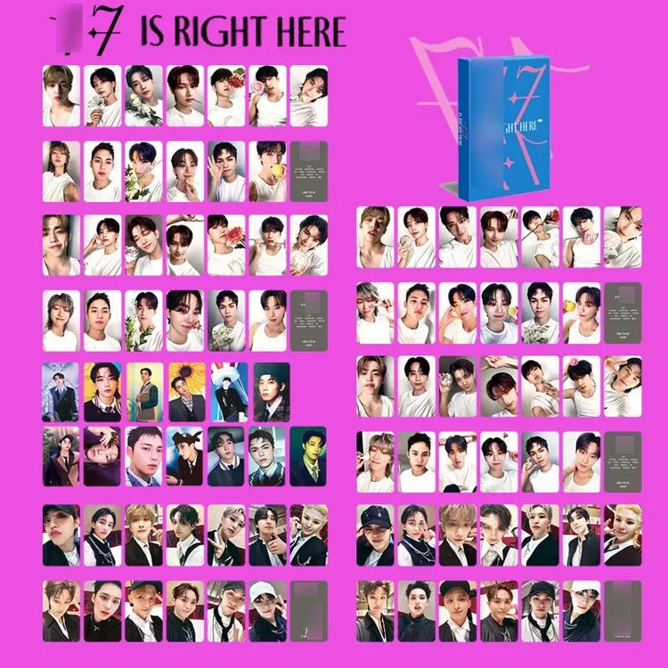 SEVENTEEN is right here KIT单人小卡周边粉丝应援学生版礼物ins
