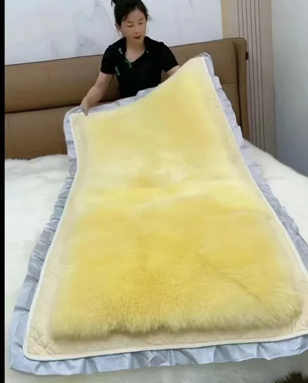 抗寒保暖羊毛褥子