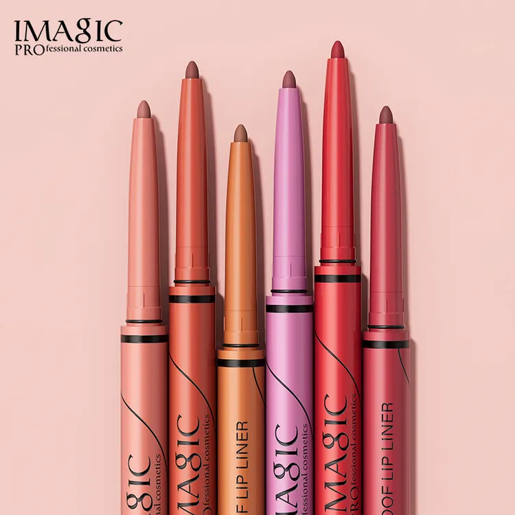 IMAGIC6支唇线笔丝滑哑光显色持久防水不易晕染唇线笔