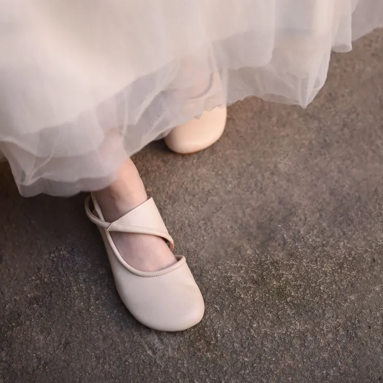 Artmu阿木原创平底包头凉鞋女夏外穿女新款低跟配裙子凉鞋1919-61