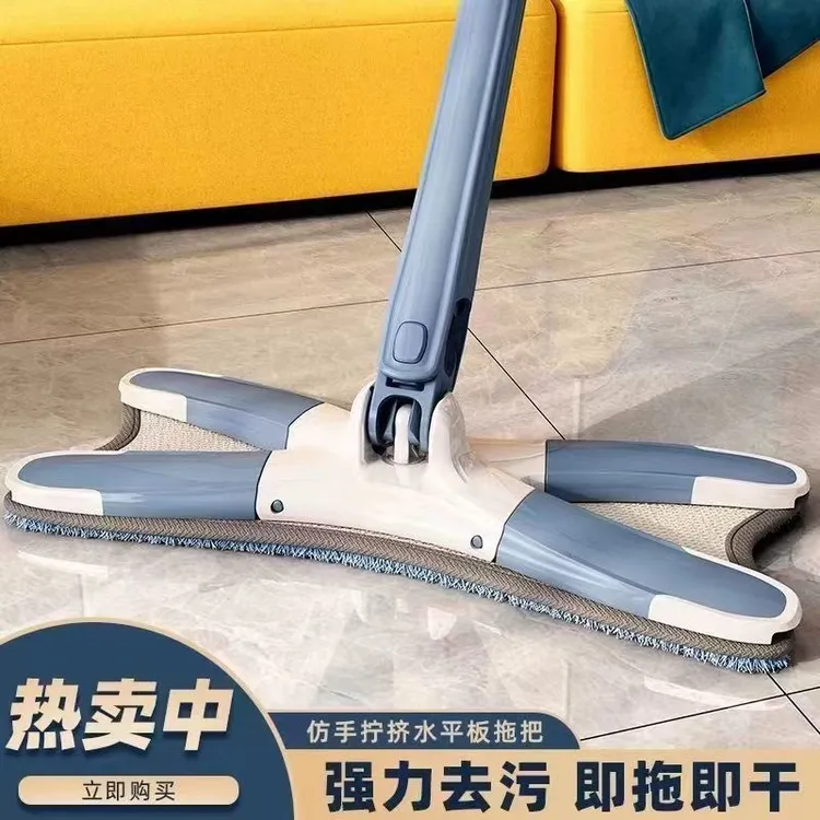 新款蝴蝶拖把家用懒人一拖净360度旋转干湿两用旋转瓷砖清洁拖布