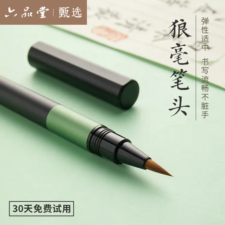 新款钢笔式毛笔初学者专用书法软笔小楷国画练字临摹字帖