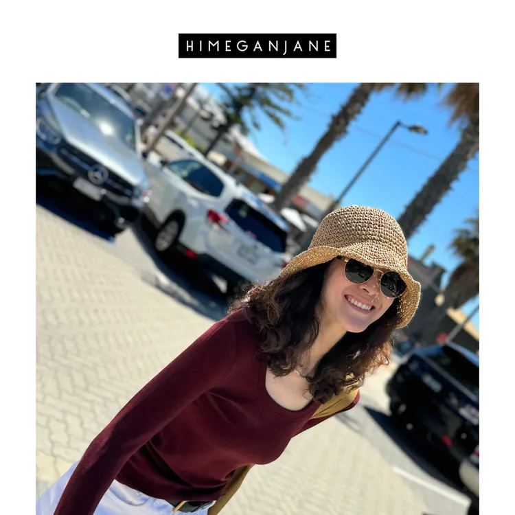 HIMEGANJANE 芭蕾领 韩版气质休闲百搭时尚显瘦长袖T恤 23504