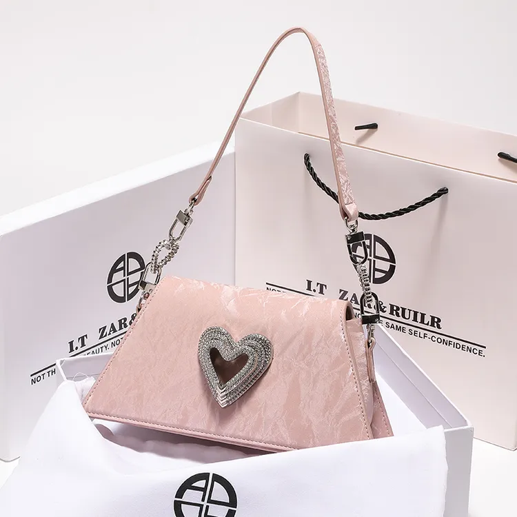 ZAR&RUILR/查瑞娜精致包包女生生日礼物高级感轻奢小众单肩腋下包