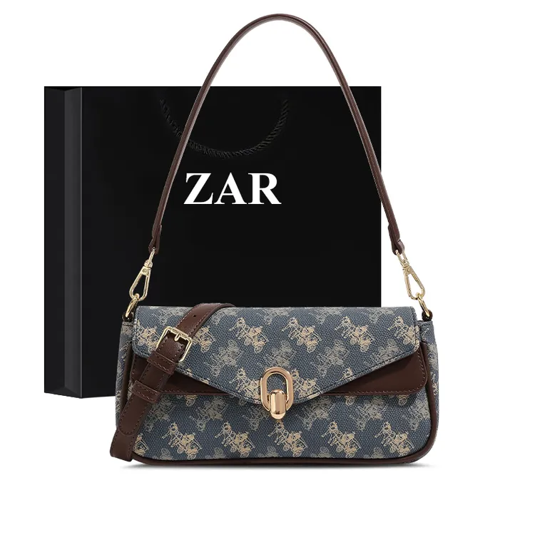 ZAR&RUILR/查瑞娜精致包包女士高级感单肩斜挎包时尚百搭腋下包