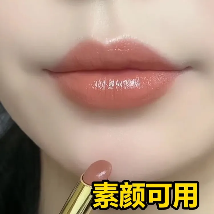 提升气色素颜显白肉桂奶茶色口红不沾杯不掉色防水哑光持久保湿