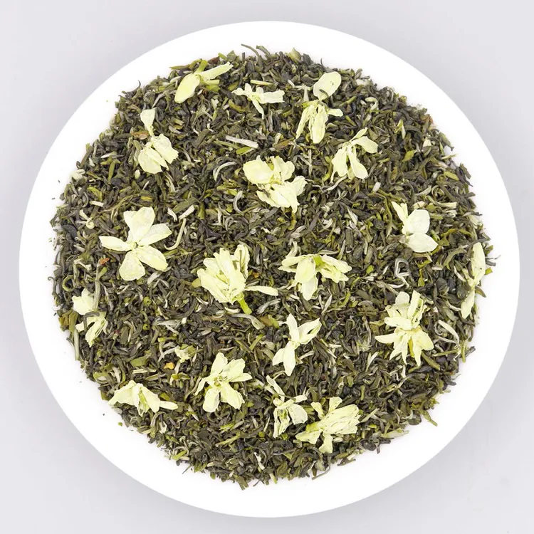 高碎茉莉花茶浓香炒花飘雪碎茶香片茶末毫尖老茶客口粮茶叶500g