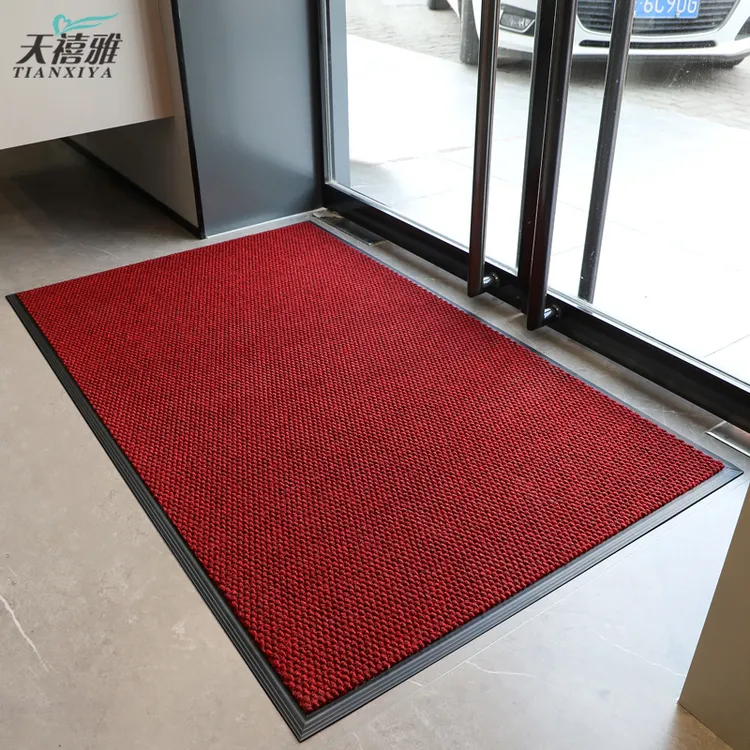 商用家用入户门除尘刮泥地垫地毯别墅门厅吸水防滑脚垫可定制尺寸
