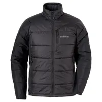 Montbell立领棉服男款户外春秋轻量棉服保暖外套可做冲锋衣内胆