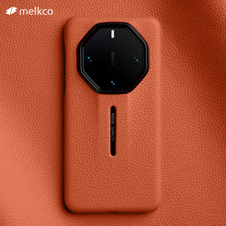 Melkco适用华为Mate70RS非凡大师手机壳真皮60rs保时捷50rs全包壳