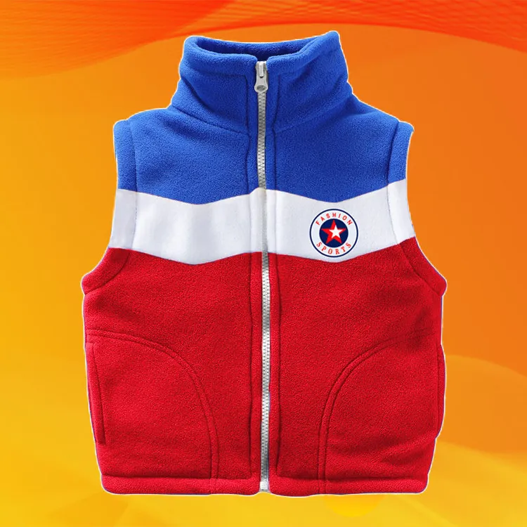 儿童马甲春秋新款男童小中大童马夹童装女童宝宝坎肩外套背心ins