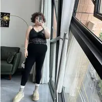 MEET   冬季百搭中厚云朵裤