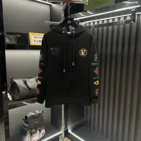 【KK专属】秋冬手工裁剪情侣款刺绣卫衣88862