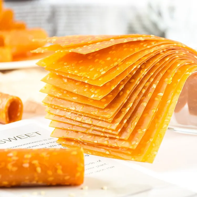 湖南特产手工嚼劲芝麻红薯片农家自制茴片原味地瓜干零食观赛搭子