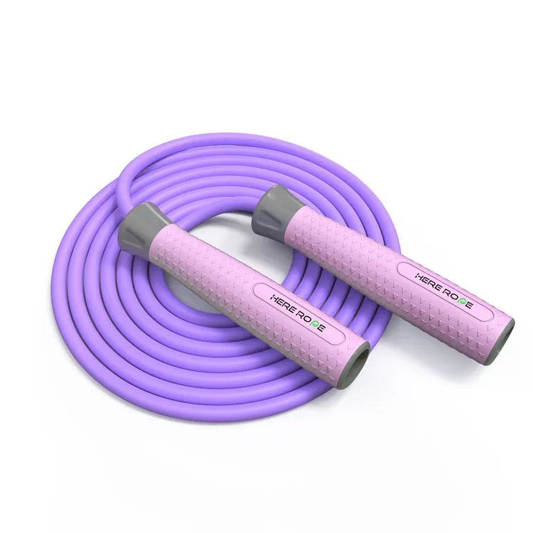 hererope负重拳击跳绳男女锻炼健身减肥塑身减脂 轴承7mm/8mmPVC