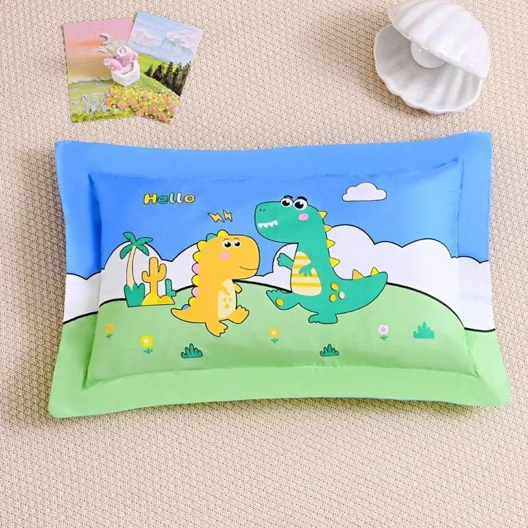 【儿童枕头】100%纯棉枕套套装四季通用可拆洗小孩幼儿园午睡小枕头