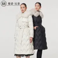 【小云总专享】毛领收腰羽绒服MEDI146112