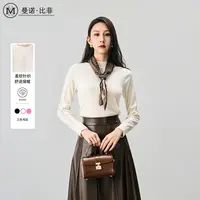 【小云总专享】复古设计圆领套头毛衣MECM171009