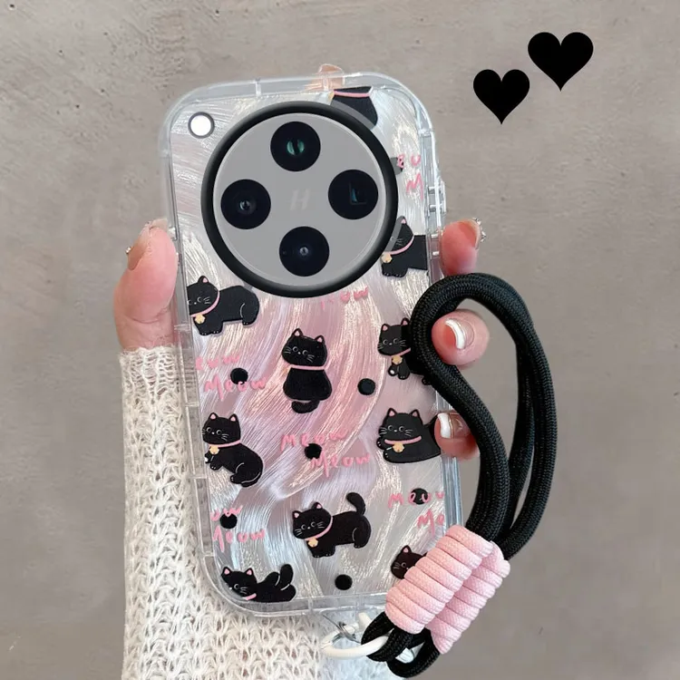 适用oppofindx8手机壳x8pro新款8ultra女8s+可爱猫咪全包防摔卡通