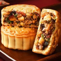XIDUOLI/喜多粒新疆老月饼 经典传统小时候味道  皮薄馅足 400g