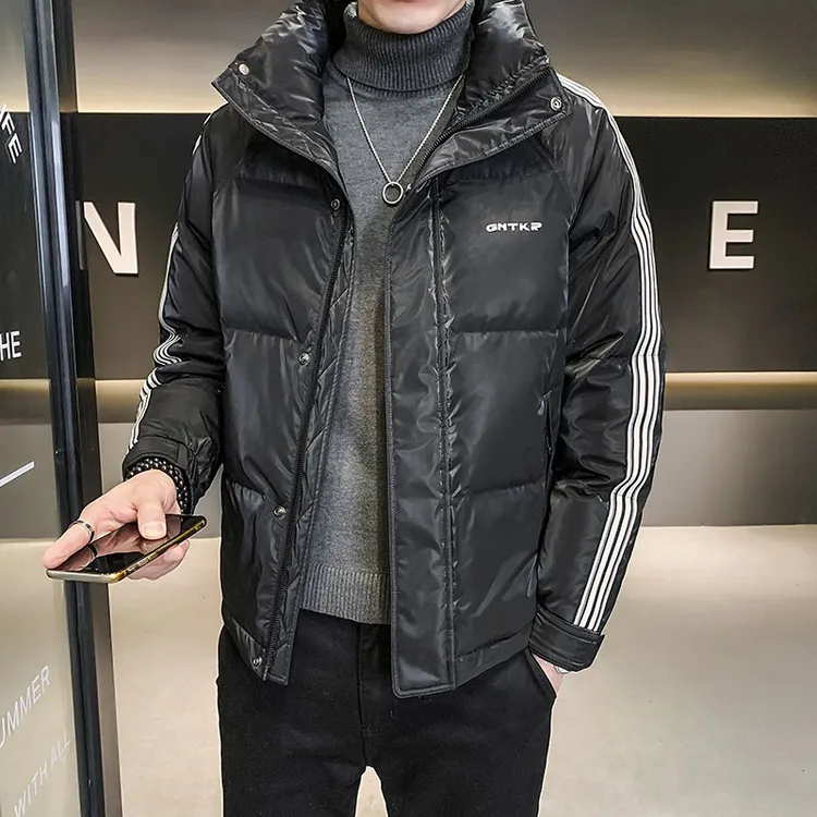 Mandsibil曼德西比利男冬季新款立领羽绒服青春潮流加厚保暖羽绒