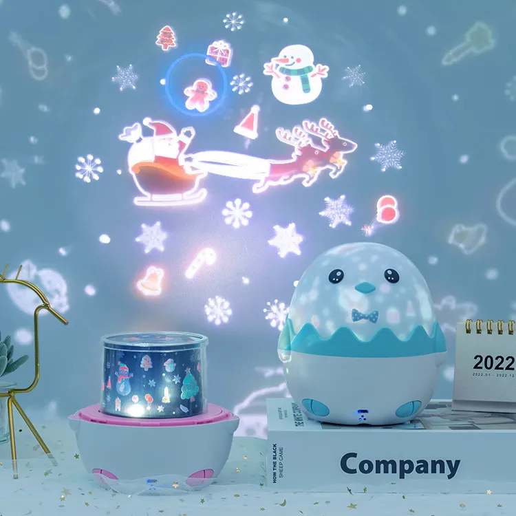 星空灯投影仪儿童音乐小夜灯梦幻旋转生日情人文化创意灯礼物情侣