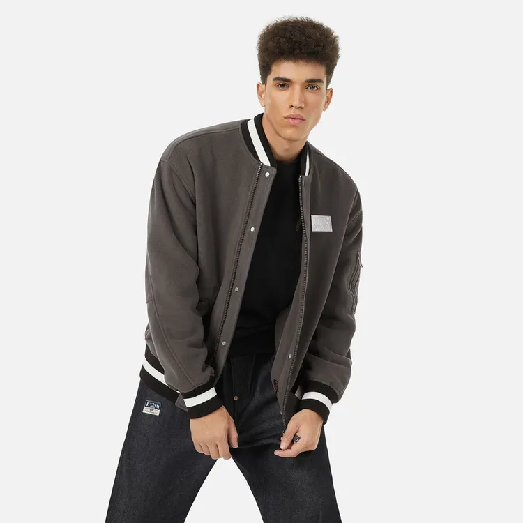 EVISU2024年秋季新品海鸥棒球服飞行员夹克外套2EAADM4JK1234LFSQ