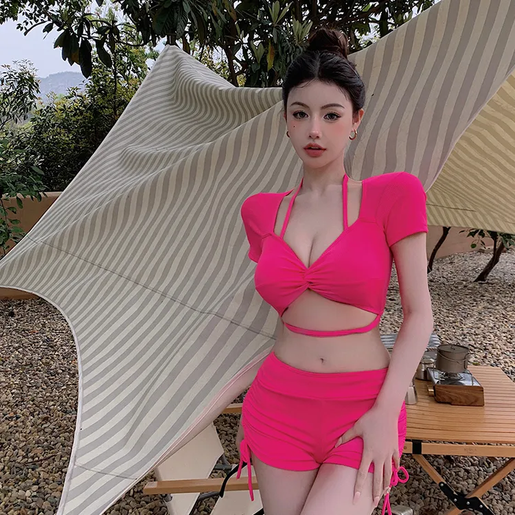 EDOFISH【微醺蔷薇】辣妹性感纯欲风比基尼高颜值泳衣女款高级感