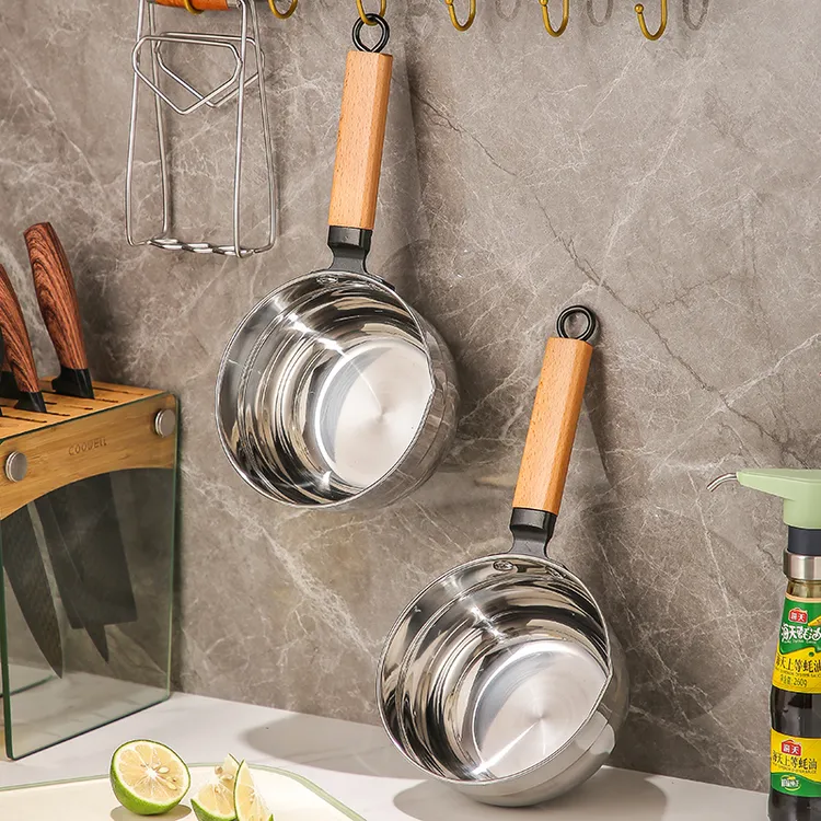 厨房加厚水瓢304不锈钢舀水勺家用商用大号多功能奶锅汤锅汤勺子