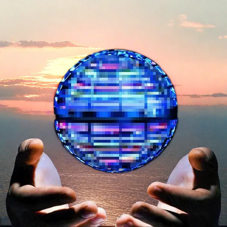 感应飞行球儿童节礼物智能悬浮感应发光儿童玩具男孩女孩室外互动