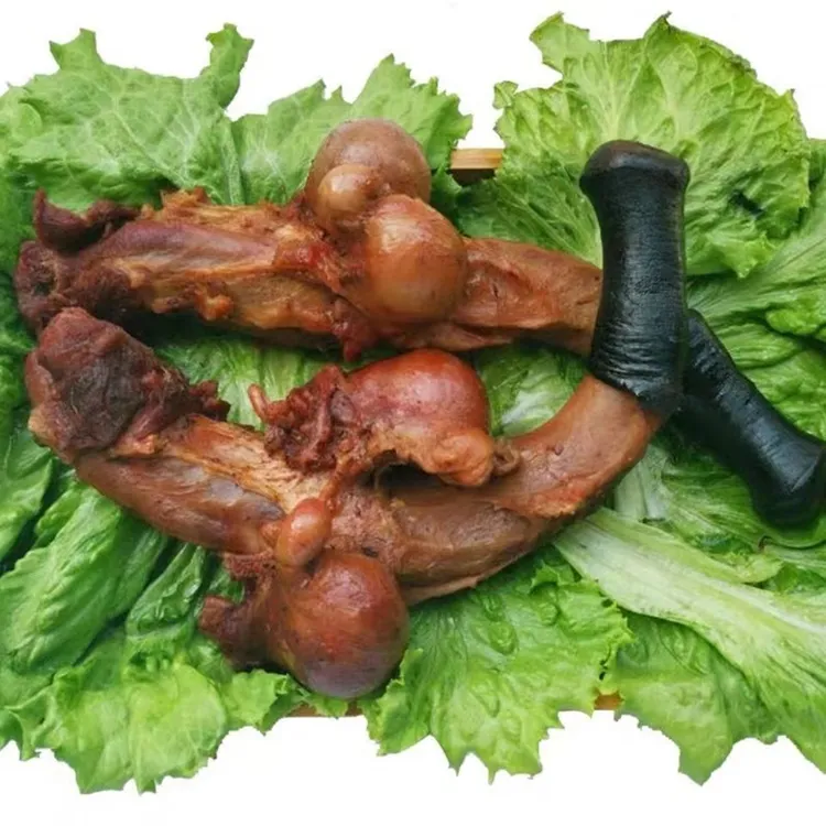 百草驴百草驴驴鞭熟食真空开袋即食五香带蛋全套驴三件金钱肉大件