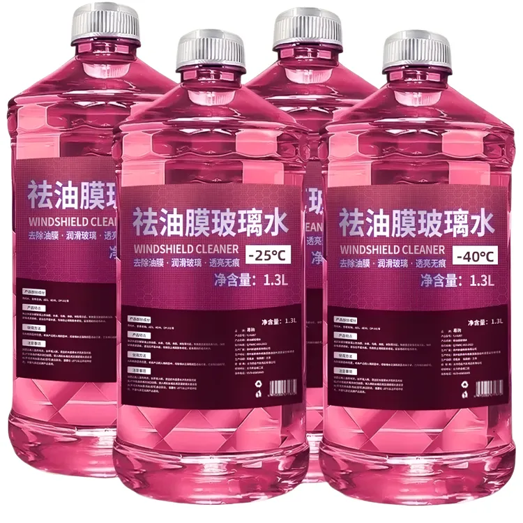 【工厂直供】强力去油膜虫胶防雨汽车专用玻璃水清洗剂车家两用