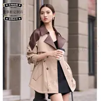 【龙掌柜Ⅴ】25秋简约大气时尚气质短款女士收腰百搭风衣外套65161