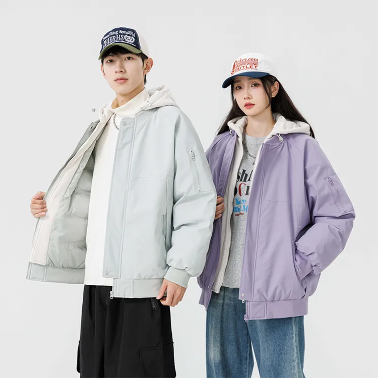 BAWEISA【极寒-15℃】加厚版棒球棉服『杜邦三防+超声波2.5胶轴』