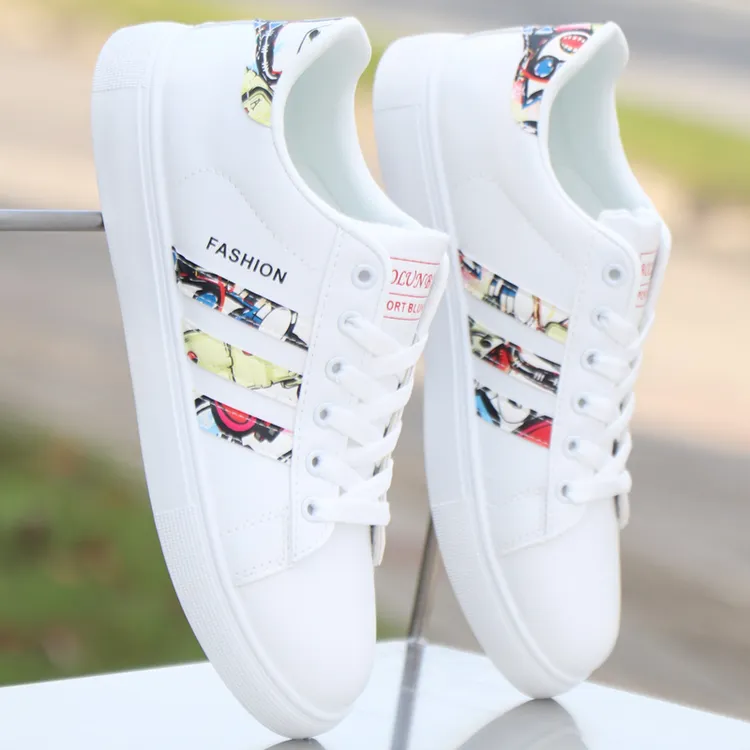 男鞋板鞋春季新款防水小白鞋韩版运动休闲鞋百搭软底学生平底潮鞋