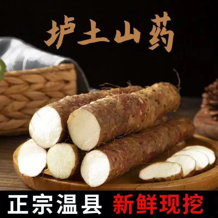 河南特产焦作温县现挖新鲜垆土铁棍怀山药软糯面营养怀山原产地