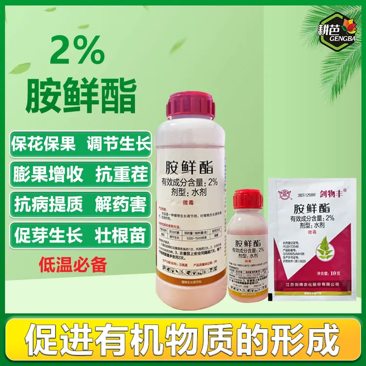 【粉丝福利】胺鲜酯水剂生长调节剂花芽分化促进生长正品