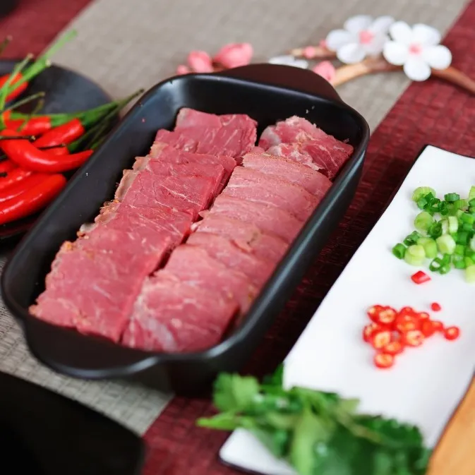老盛家五香卤牛肉，速食代餐零食，方便快捷零食