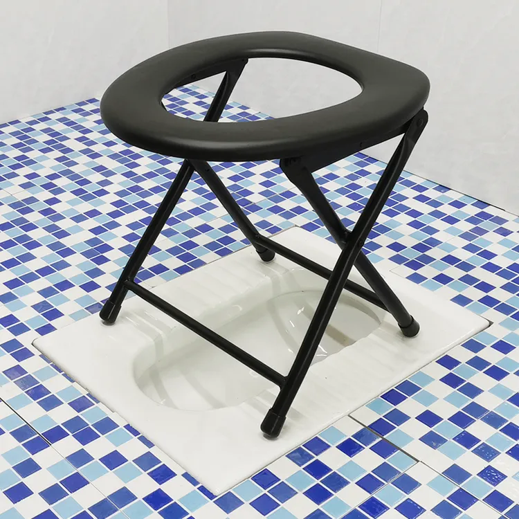 诺炬雅老人坐便器塑料孕妇可移动马桶老年残疾折叠家用室内大便椅