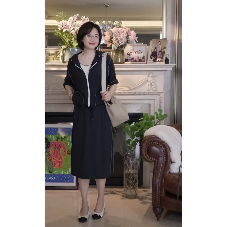 我是摩羯 芭蕾舞防晒 防紫外线50 5A抑菌夏抽绳网眼运动半裙