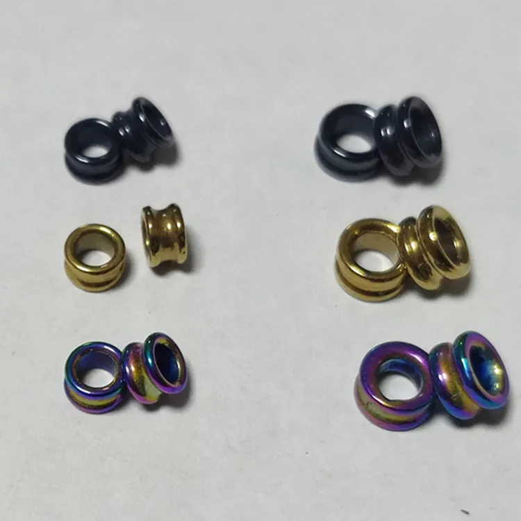改装谷麦竿绑线环diy前打竿渔竿有腰陶瓷环过线环带凹槽导眼配件