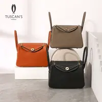 TUSCAN'S真皮单肩腋下包女包经典通勤包包百搭时尚手提包时代集团