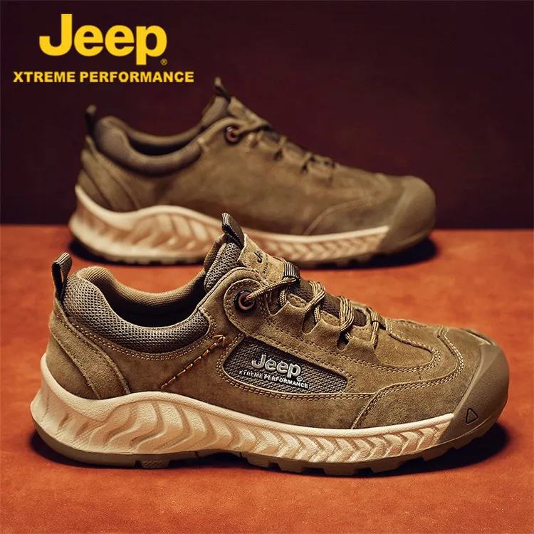 jeep吉普老爹鞋男士鞋子男鞋秋季2024新款户外登山休闲运动鞋男款