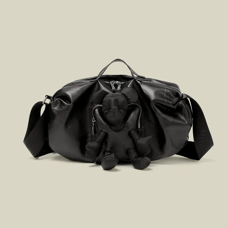 纯色米奇轻便肩个性包包潮流抖音女包包女士女士包包斜挎