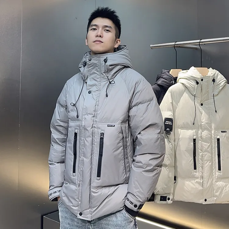 【加厚款】羽绒服2024冬季加厚80绒连帽保暖外套~实体店同步上新