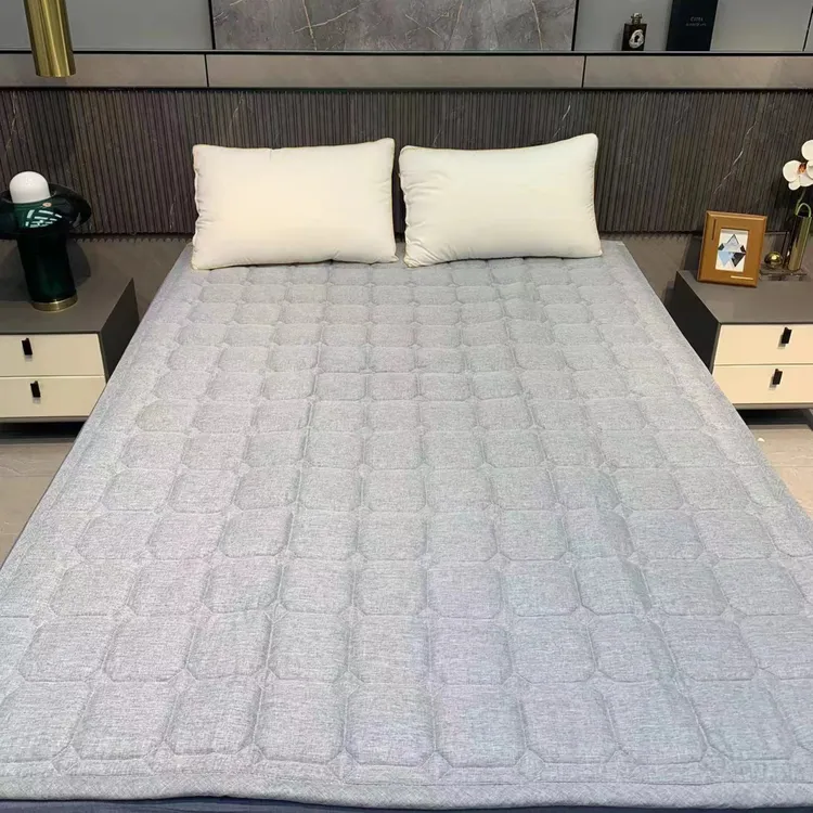 乐妤家纺 苎麻棉 软床垫  床褥子 3公分厚度 适合在席梦思上使用