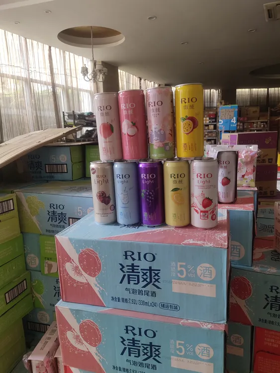 临期食品23年9月之后到期 rio微醺6罐9口味随机发货
