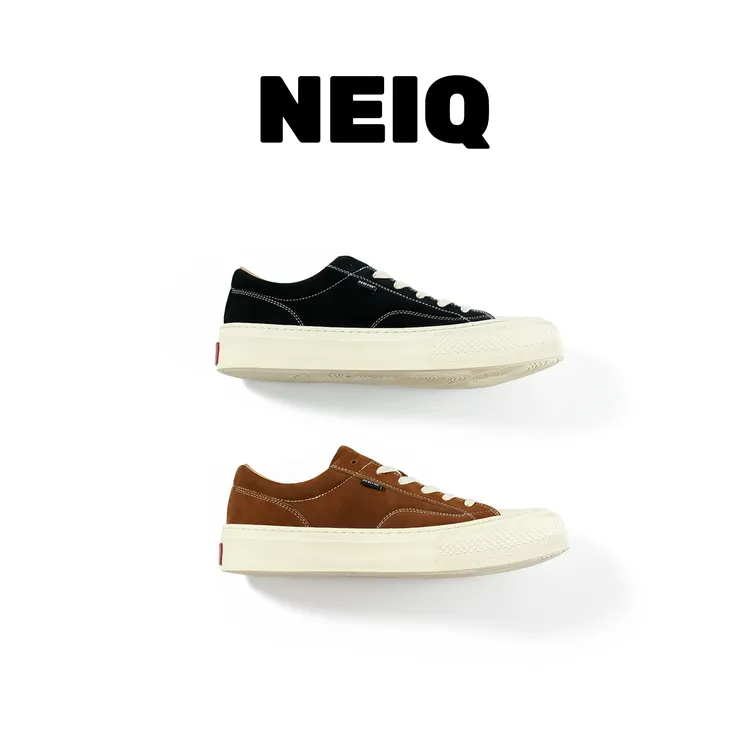 NEIQ(EASE)NQX001一代双子星牛剖皮绒买板鞋经典百搭增高舒适板鞋
