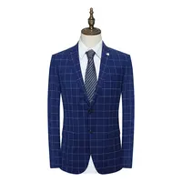 CA268 机场货 卡春秋男式西服 两粒扣无开衩商务休闲西装外套