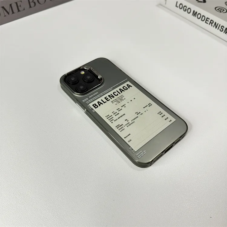 个性潮牌标签电镀磨砂壳适用iPhone15promax苹果14肤感13全包防摔